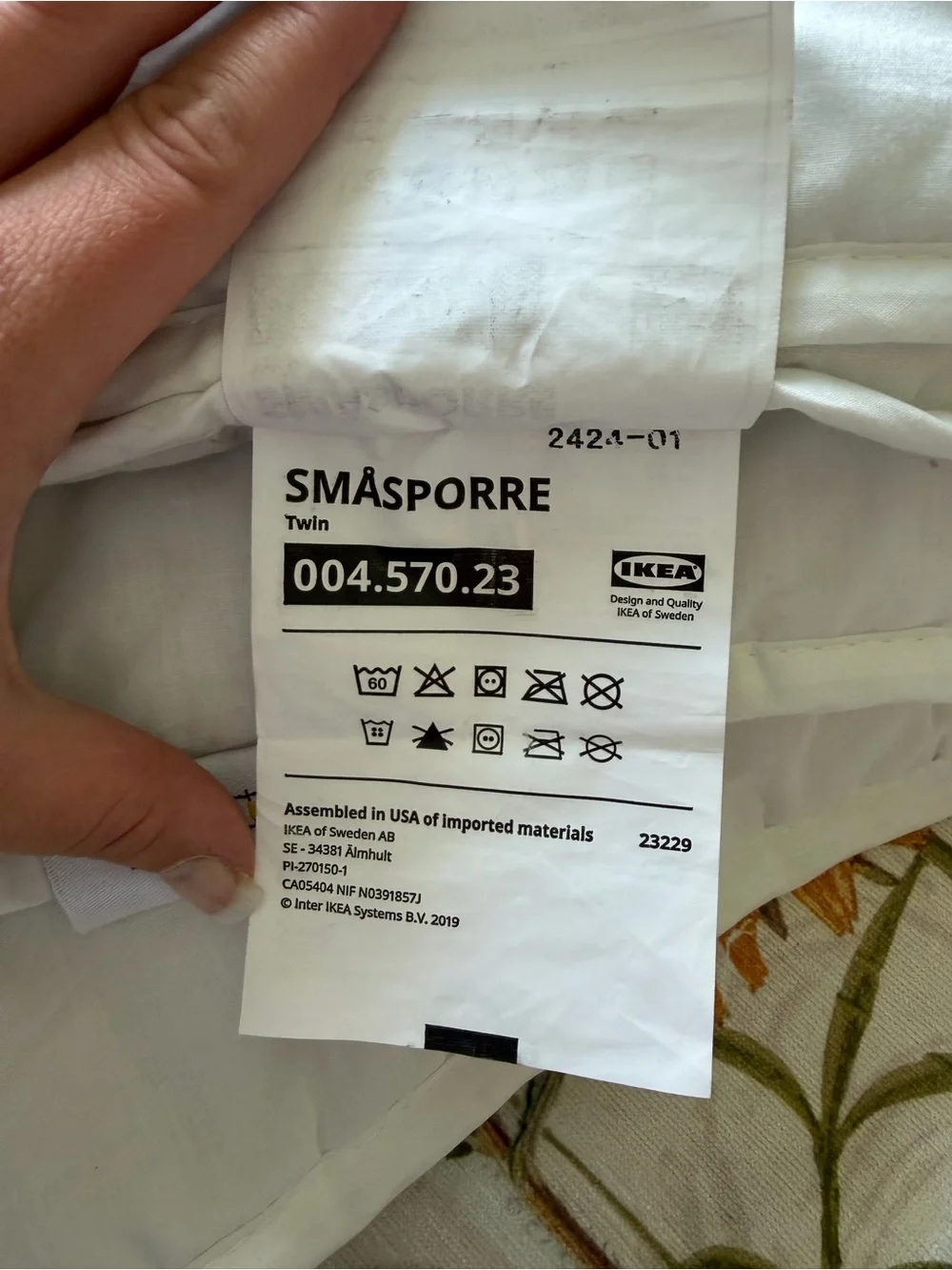 Twin Duvet Insert IKEA